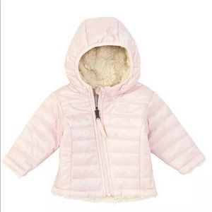 north face purdy pink jacket